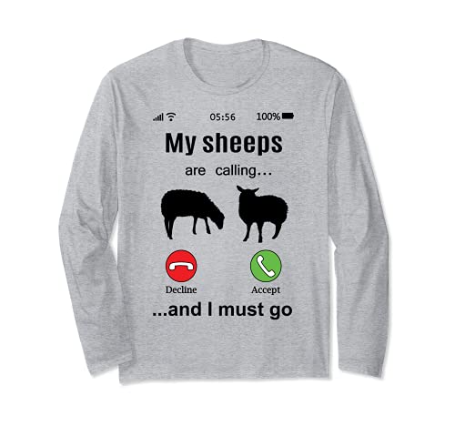 Pastor Pastora Regalo Oveja ovejas My sheeps are calling Manga Larga