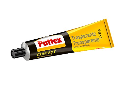 Pattex Cola de contacto, para trabajos de bricolaje, color transparente, 125gr
