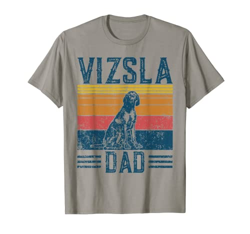 Perro Velcro Dad - Vintage Vizsla Dad Camiseta
