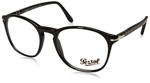 Persol 0PO3007V, Monturas de Gafas para Hombre, 50, Black