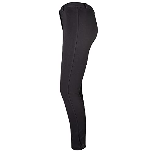 Pfiff 101197 - Pantalones de equitación para mujer, color Negro (Black), talla 38