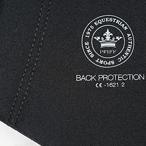 PFIFF 102851 Mina - Protector de espalda para niños, talla XL, color negro