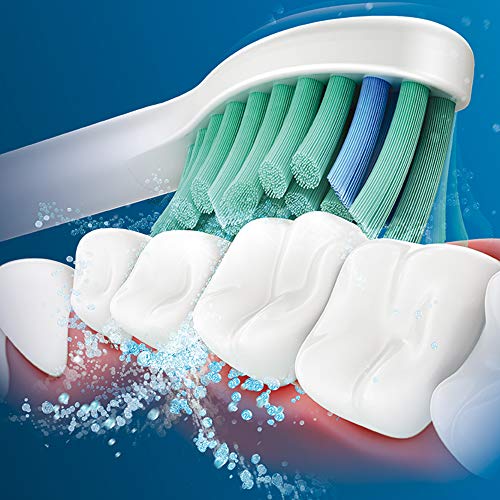 Philips sonicare HX6016/26 pro results - Lote de 4 cabezales de recambio estándar para cepillo de dientes