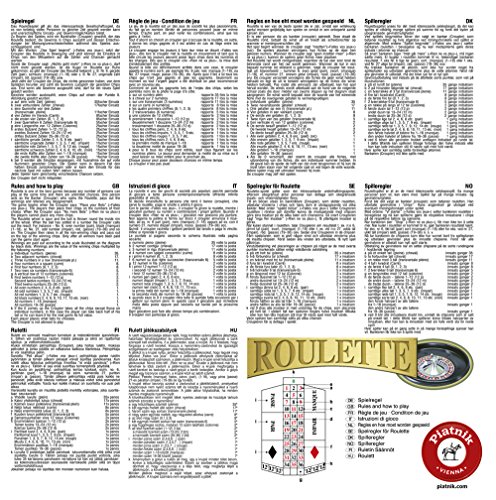 Piatnik - Ruleta de casino, para 2 jugadores (importado)