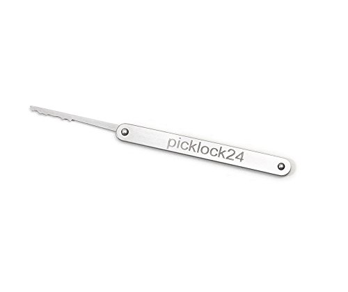 Picklock24. Ganzúa serreta PRO (6 mountain pick)