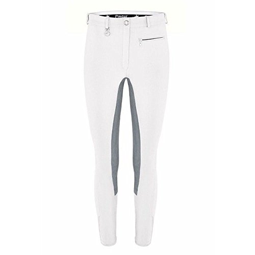 Pikeur – Ladies fullseat Breeches lugana-specialedition, color multicolore - Blanc/Gris, tamaño 55,9 cm (22")