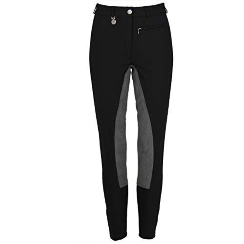 Pikeur Lugana - Pantalones de equitación, 290 negro, 36