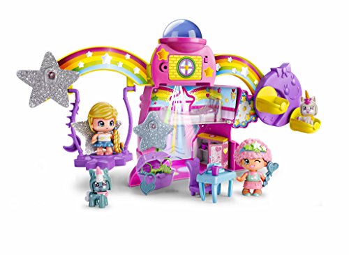 Pinypon - Casita De Las Estrellas-Incluye Figura y Mascota, para niños y niñas a Partir de 4 años, Multicolor (Famosa 700014262)