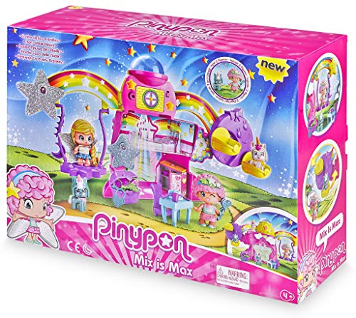 Pinypon - Casita De Las Estrellas-Incluye Figura y Mascota, para niños y niñas a Partir de 4 años, Multicolor (Famosa 700014262)
