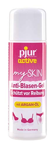 pjuractive mySKIN - Gel protector cutáneo para mujeres - No más ampollas ni rozaduras gracias a la capa protectora invisible (30ml)
