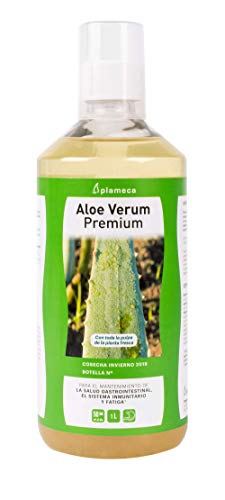 Plameca Aloe Verum Premium - Salud Gastrointestinal Y Fatiga, color Verde, 1000 g
