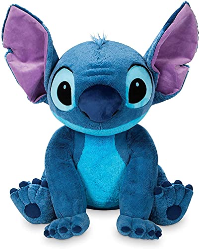 Play by Play Stitch - Peluche de peluche a elegir XXL 70 cm XXXL 100 cm (Stitch XXL 70 cm (azul)