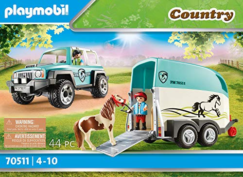 Playmobil 70511 Juguete Coche con Remolque