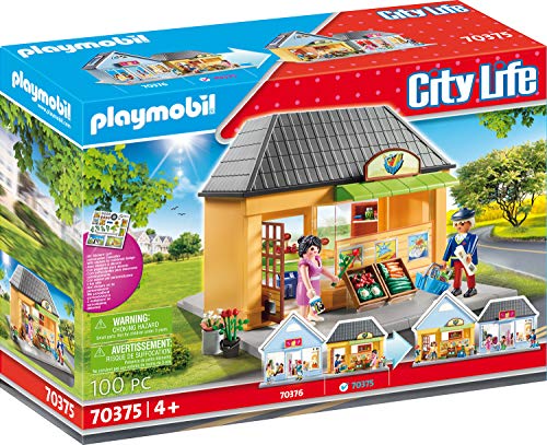 PLAYMOBIL City Life 70375 Mi Supermercado, A partir de 4 años