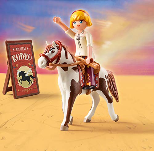 PLAYMOBIL DreamWorks Spirit Untamed 70698 Miradero Rodeo Abigaíl, A partir de 4 años