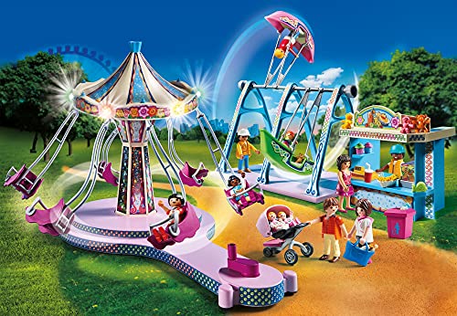 PLAYMOBIL Family Fun Gran Parque de Atracciones, A partir de 4 años (70558)
