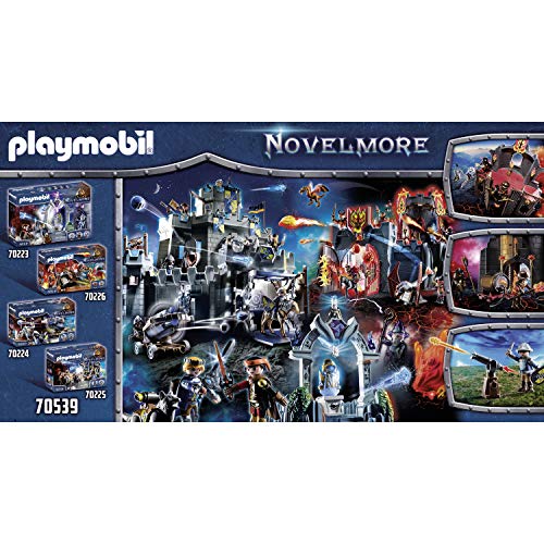 Playmobil Novelmore 70539 Burnham Raiders - Rúina de fuego para niños de 4 a 10 años