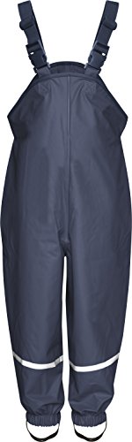 Playshoes Regenlatzhose, Pantalones para Niños, Azul (Marino), 2-3 años/98 cm