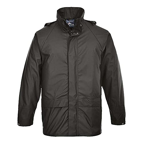 Portwest S450BKRXXL - 2x a gran sealtex clásica chaqueta - negro