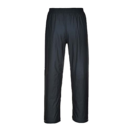 Portwest S451 - Pantalones Sealtex, color Negro, talla Large