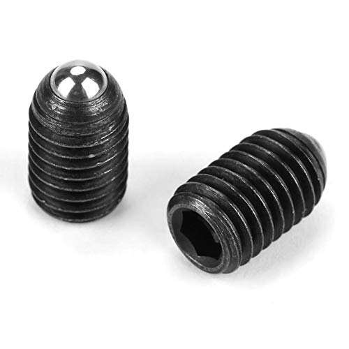 Posicionadores de bola M10 10 uds rosca de tornillo hexagonal resorte tornillos de cabeza de bola aptos para abrazaderas (M10*20)