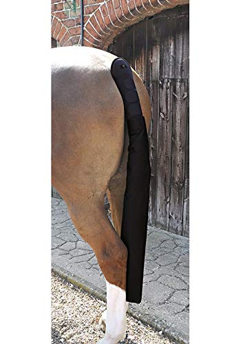 Premier Equine Spare Horse Tail Bag - Funda protectora para cola de caballo (talla única), color negro