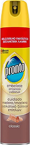 Pronto - Limpiador Aerosol Classic para muebles 5 en 1, Antipolvo y Abrillantador, 300 ml