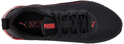PUMA Cell Valiant SL, Zapatillas para Correr de Carretera Hombre, Negro Black/High Risk Red, 40 EU