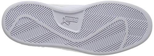 PUMA Smash v2 L, Zapatillas Bajas, para Unisex adulto, Blanco (Puma White-Puma White), 39 EU