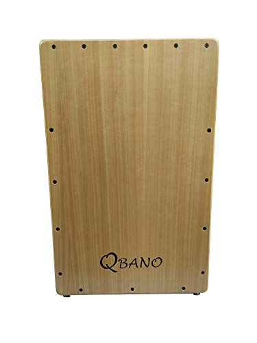 Qbano 7M44M - Cajón flamenco, color madera