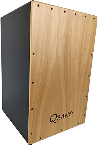 Qbano 7M44M - Cajón flamenco, color madera