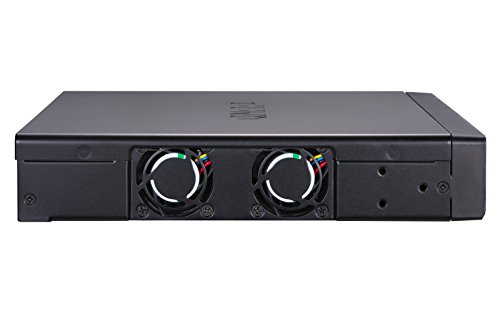 QNAP QSW-1208-8C Switch No administrado None Negro - Switch de Red (No administrado, None, Bidireccional Completo (Full Duplex), Montaje en Rack)