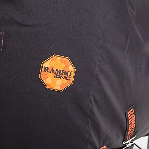 Rambo Ionic Stable Sheet Horseware - 6'6/145/195(proitrail-queue), noir/noir
