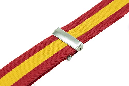 RAU Tirantes con la bandera de españa en dos colores (rojo)