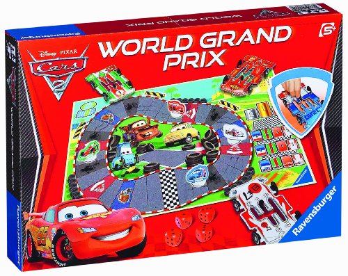 Ravensburger 22096 Disney Cars 2 World Grand Prix - Juego de Mesa