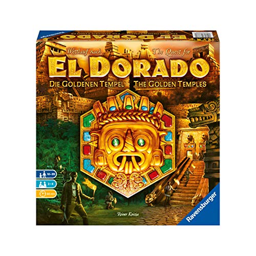 Ravensburger El Dorado 26129 Segunda ampliación, Juego de Estrategia táctico, para Adultos y niños a Partir de 10 años, para 2-4 Jugadores (versión en inglés y alemán)