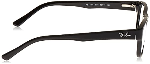 Ray-Ban 0Rx5268 Monturas de Gafas, Matte Black, 50 Unisex-Adulto