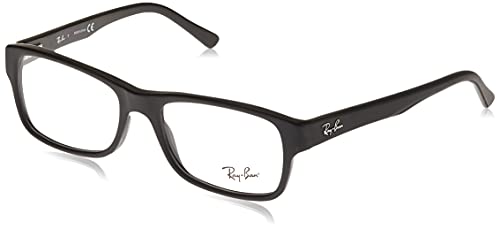 Ray-Ban 0Rx5268 Monturas de Gafas, Matte Black, 50 Unisex-Adulto