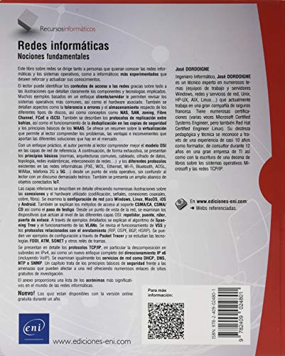 Redes Informáticas - Nociones fundamentales (7ª edición) - (Protocolos, Arquitecturas, Redes inalámbricas, Virtualización, Seguridad, IPv6...)