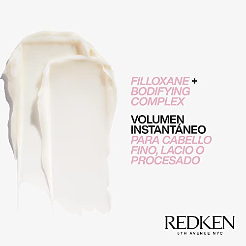 Redken | Acondicionador Densificador para Caballo con Falta de Volumen, High Rise Volume, 300 ml