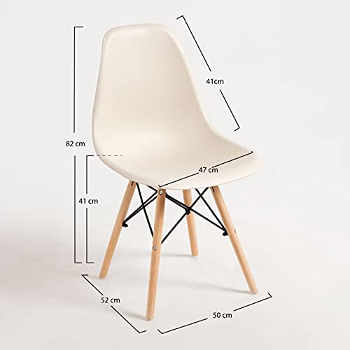 Regalos Miguel - Sillas Comedor - Silla Tower Basic - Beige - Envío Desde España