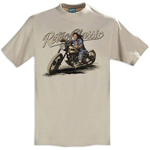 RetroClassic Custom Triumph Board Track Racer - Camiseta para hombre
