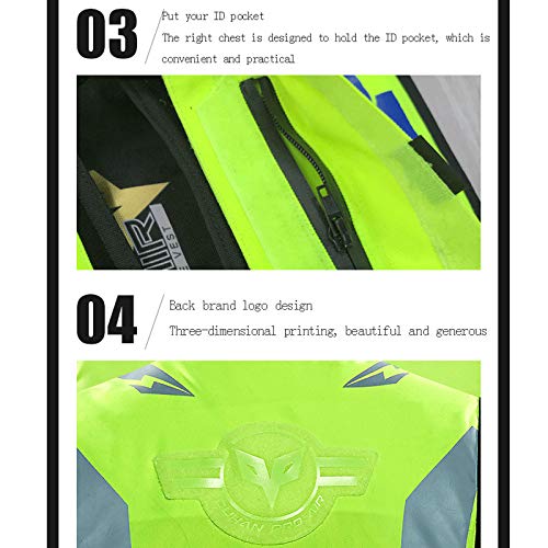 Reutilizable Chaleco Airbag Equipo De Protección del Sistema De Bolsas De Aire,Protección para Espalda Y Cadera Y Cuello Y Coxis,Chaleco Airbag