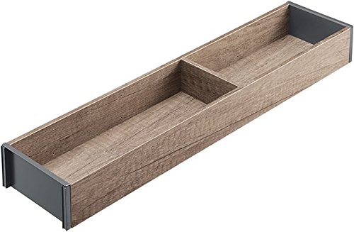Ronin Furniture Fittings® Blum Ambia Line Marco de madera para Legra Caja Cajón, longitud nominal: 650 mm – Ancho 100 mm, disponible en varios colores, (zc7sxxxrh1)