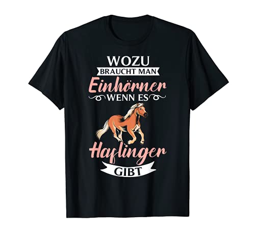 Ropa de equitación, equitación, doma haflinger caballo. Camiseta