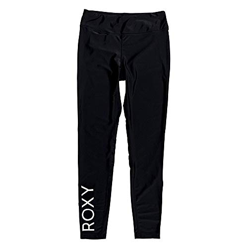 Roxy Legging Deportivo 7/8 para Mujer Pantalones, True Black, L