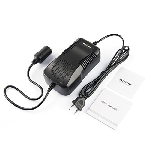 RoyPow Adaptador de Alimentación Convertidor transformador 180W (Max 200W) 12V15A AC a DC Adaptador 200V ~ 240V a 11V / 12V / 13V / 14V Enchufe del encendedor del cigarrillo del coche