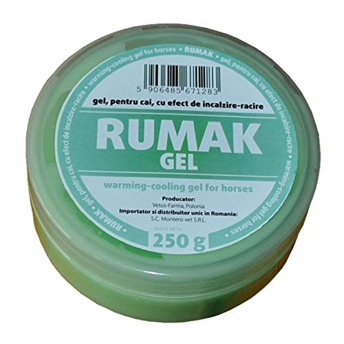 RUMAK Gel 250 g Efecto Calor - enfriamiento y relajación con Ingredientes Naturales, RUMAK Gel 250 g Heating Effect - Cooling and Relaxation with Natural Ingredients