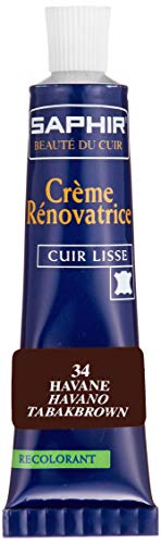[Safir] Reno cebo de color crema de reparación de arañazos bolsa de zapatos de cuero de 25 ml se desvanecieron 9.550.851 tabaco Brown