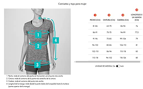 Salomon Comet Camiseta Mujer Trail Running Senderismo